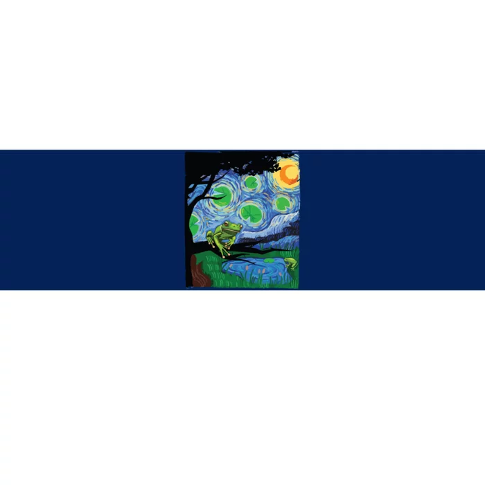 Frog, Starry Night Cat Tee, Van Gogh Frog Gift, Frog Bumper Sticker