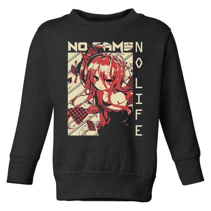 funny Shiro No Game No Life Anime Toddler Sweatshirt