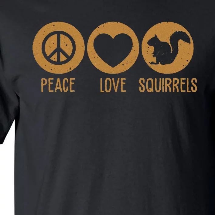 Funny Squirrel Novelty Design Squirrel Lover Tall T-Shirt