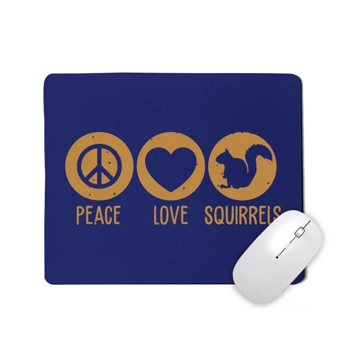 Funny Squirrel Novelty Design Squirrel Lover Mousepad