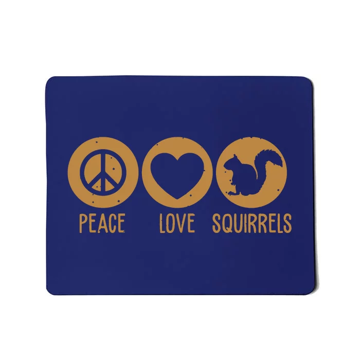 Funny Squirrel Novelty Design Squirrel Lover Mousepad