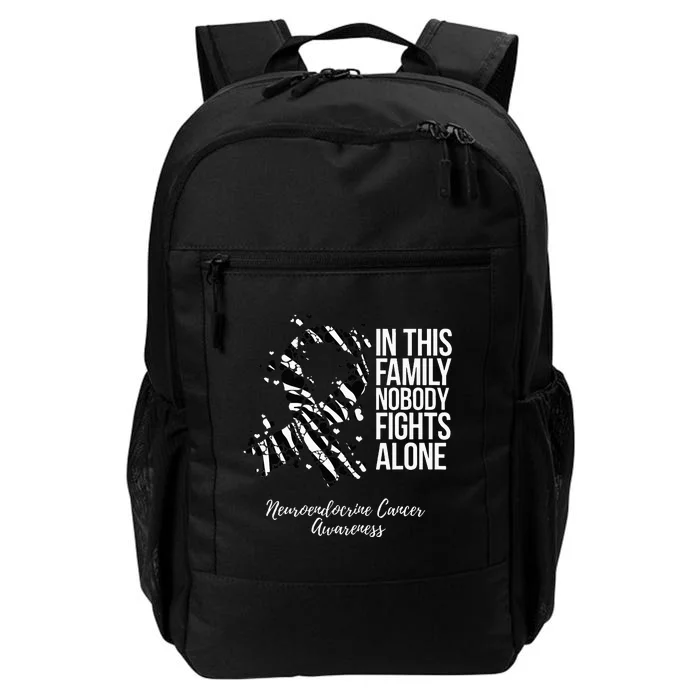 Family Support Neuroendocrine Cancer Awareness Daily Commute Backpack