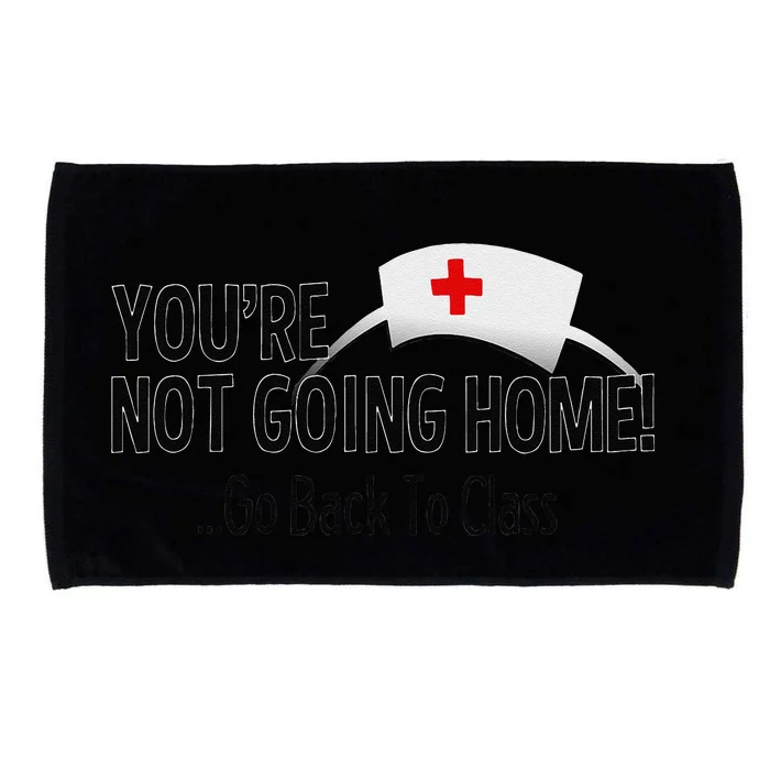 Funny School Nurse Nurses Day Appreciation Week Gift Idea Microfiber Hand Towel