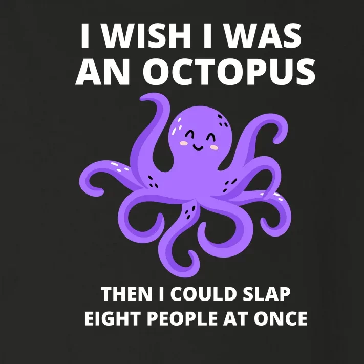 Funny Sarcastic Octopus Gift Toddler Long Sleeve Shirt