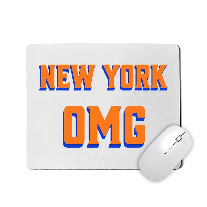 Funny Says Omg New York Mousepad