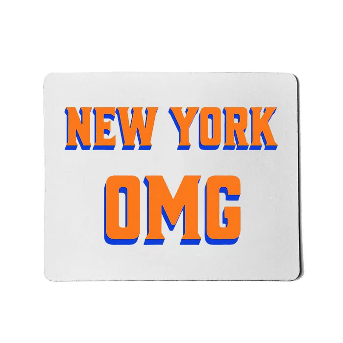 Funny Says Omg New York Mousepad