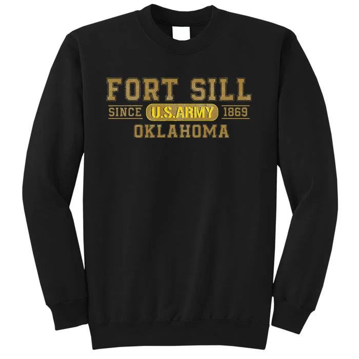 Fort Sill Oklahoma Army Base Tall Sweatshirt