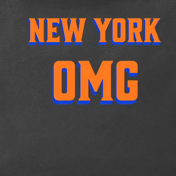 Funny Says Omg New York Apparel Zip Tote Bag