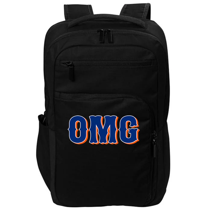 Funny Says Omg New York Apparel Impact Tech Backpack