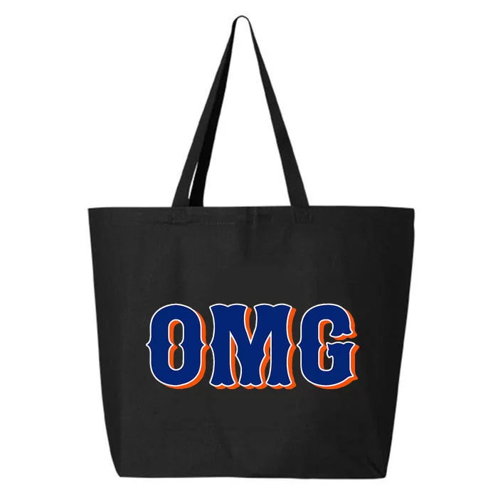 Funny Says Omg New York Apparel 25L Jumbo Tote