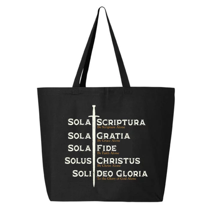 Five Solas Of The Reformation S Reformed Theology Bible 25L Jumbo Tote