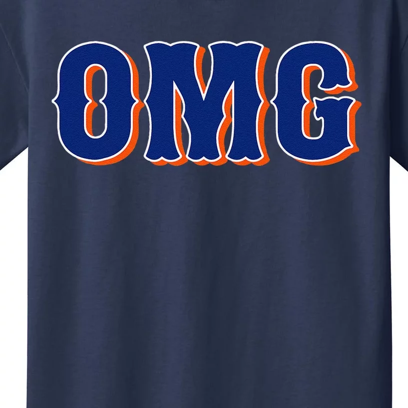 Funny Says Omg New York Kids T-Shirt