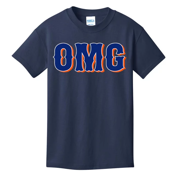 Funny Says Omg New York Kids T-Shirt