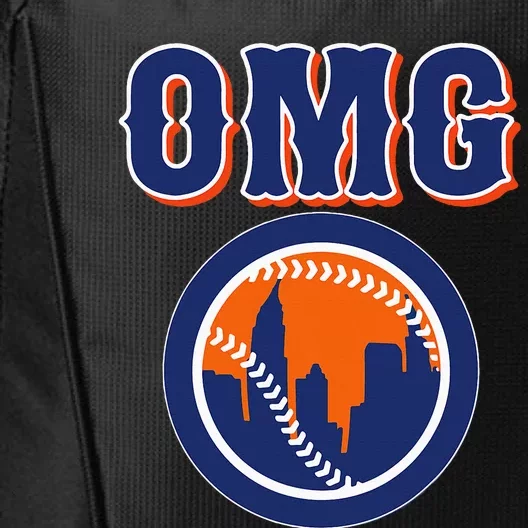 Funny Says Omg Baseball Lovers Omg Baseball City Backpack