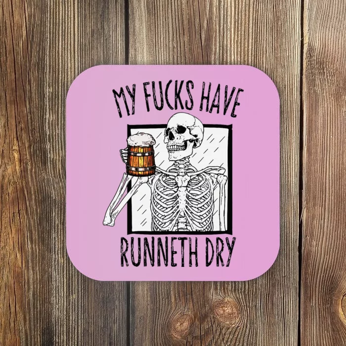 Funny Straight Outta Fucks No Fucks To Give Adult Vulgar Coaster