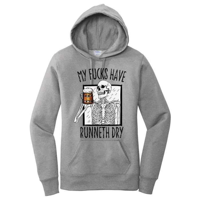 Funny Straight Outta Fucks No Fucks To Give Adult Vulgar Women's Pullover Hoodie