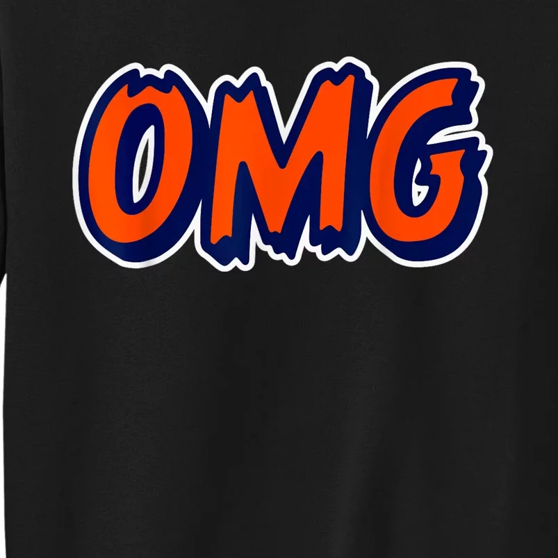 Funny Says Omg New York Apparel Sweatshirt