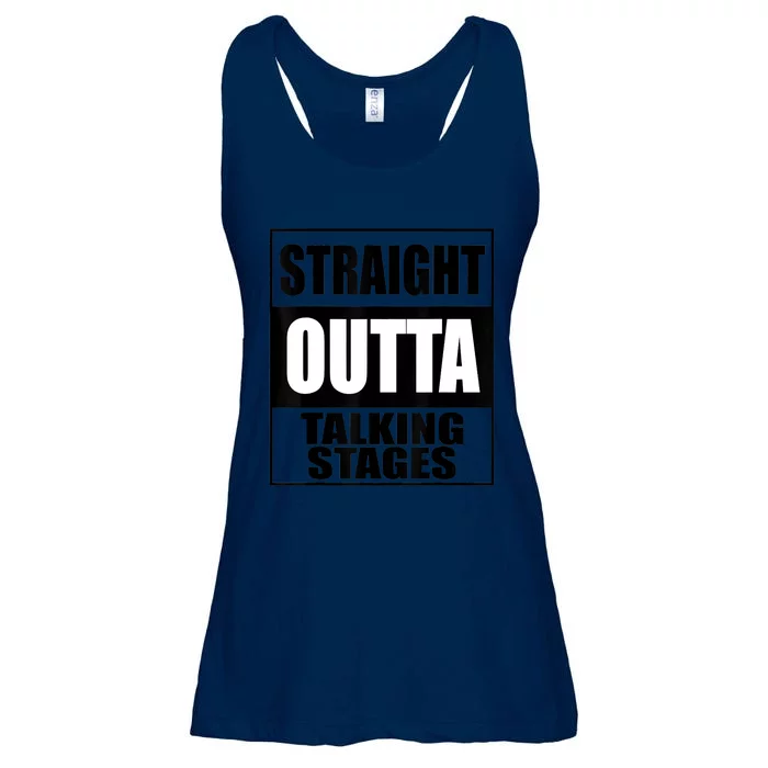 Funny Straight Outta Talking Stages For Singles Dating Ladies Essential Flowy Tank