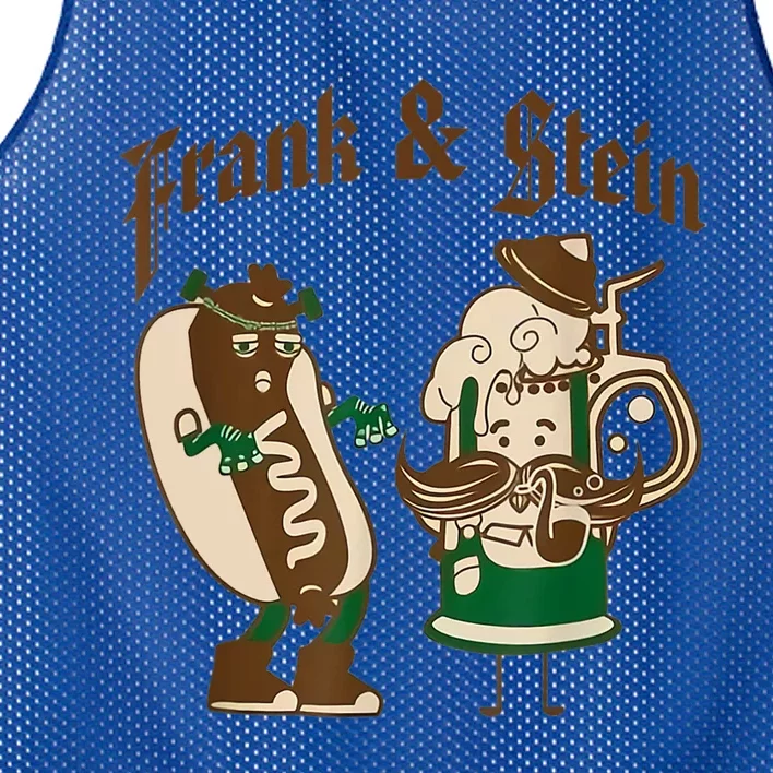 Frank & Stein Oktoberfest Beer Festival Mesh Reversible Basketball Jersey Tank