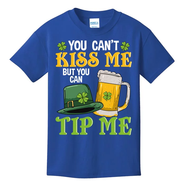 Funny St Patricks Day Gift For Bartender Gift Kids T-Shirt