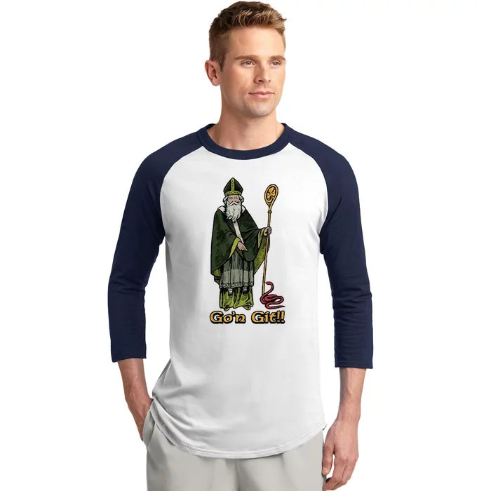 Funny St Patricks Day GoN Git St Patrick Baseball Sleeve Shirt