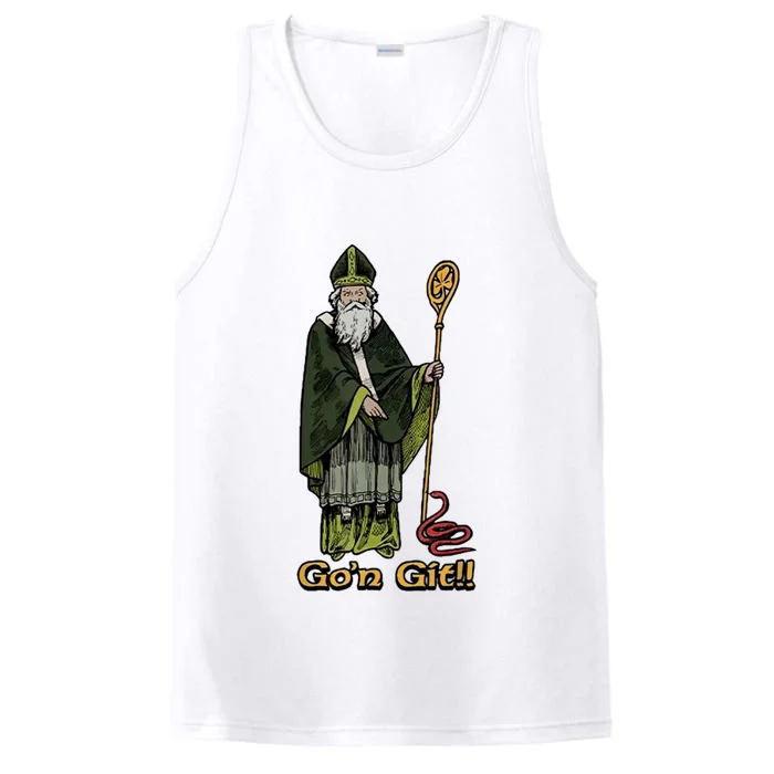 Funny St Patricks Day GoN Git St Patrick Performance Tank