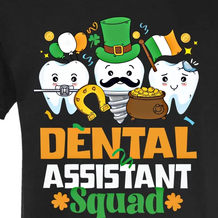 Funny St Patricks Day Dental Assistant Dental Themed Gift Garment-Dyed Heavyweight T-Shirt