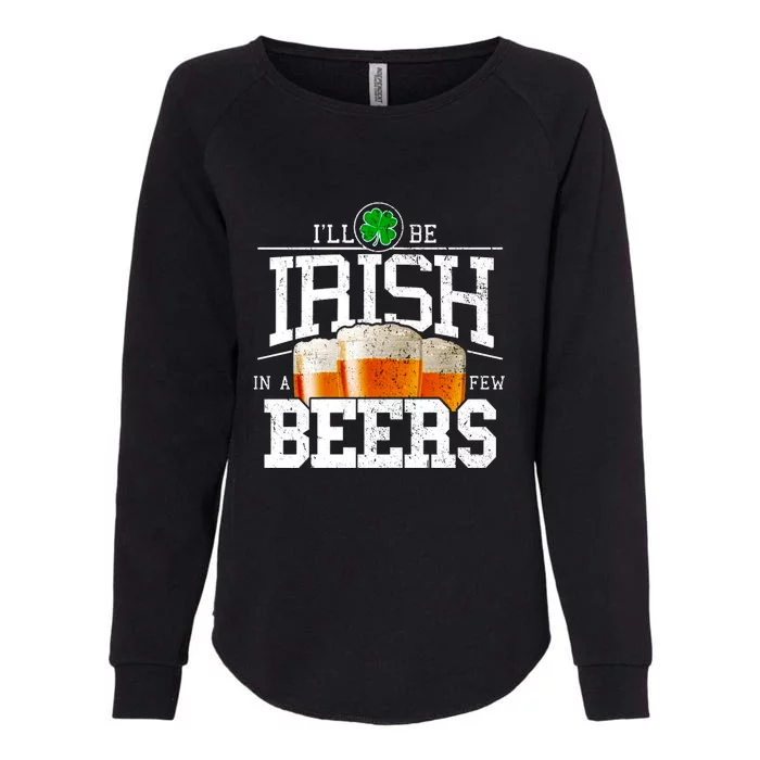 Funny St Patricks Day Womens California Wash Sweatshirt