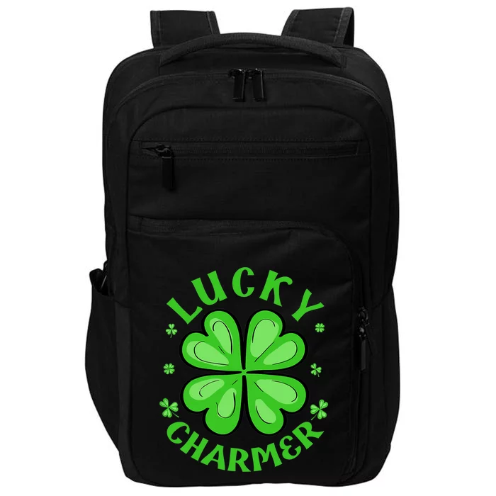 Funny St Patrick's Day Boy Girl Impact Tech Backpack