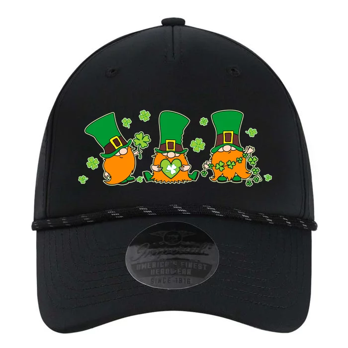 Funny St Patrick's Day Lucky Shamrocks Gnomes Performance The Dyno Cap