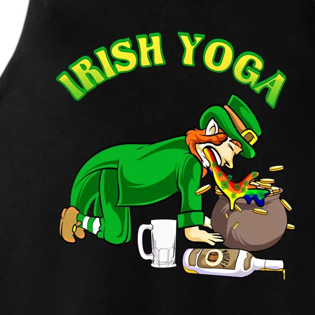 Funny St Patricks Day Ing Saint Paddys Irish Yoga Gift Ladies Tri-Blend Wicking Tank