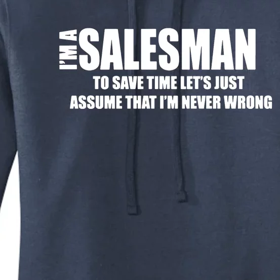 For Salesman Profession Women's Pullover Hoodie