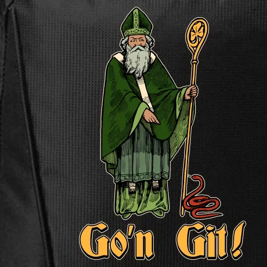 Funny Saint Patricks Day Gon Git Snake City Backpack