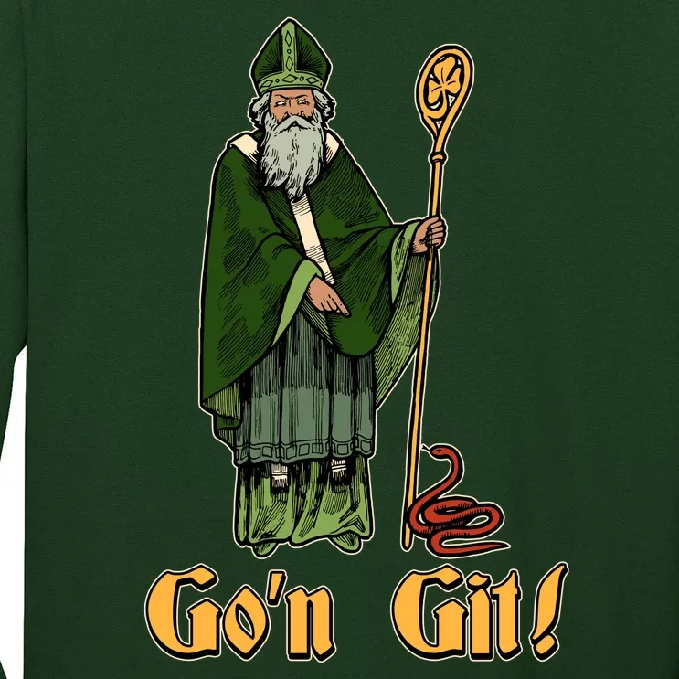 Funny Saint Patricks Day Gon Git Snake Long Sleeve Shirt