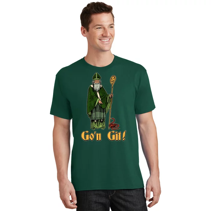 Funny Saint Patricks Day Gon Git Snake T-Shirt