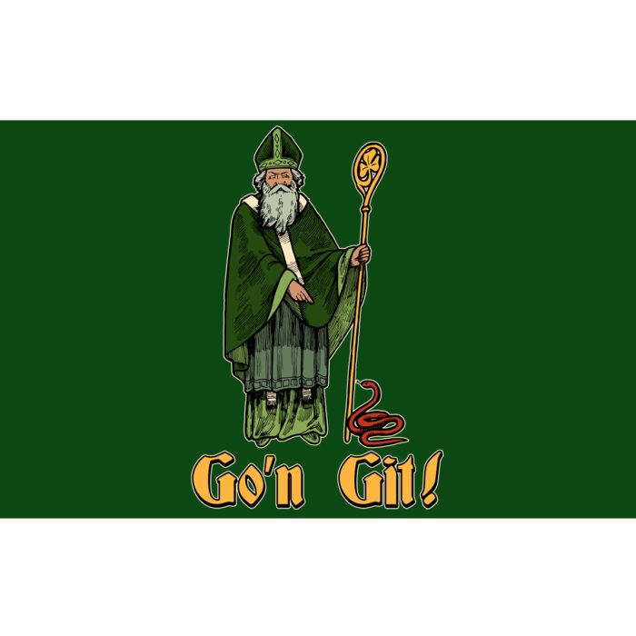 Funny Saint Patricks Day Gon Git Snake Bumper Sticker