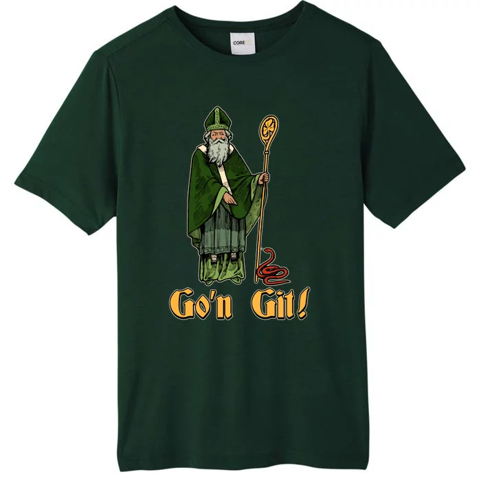 Funny Saint Patricks Day Gon Git Snake ChromaSoft Performance T-Shirt