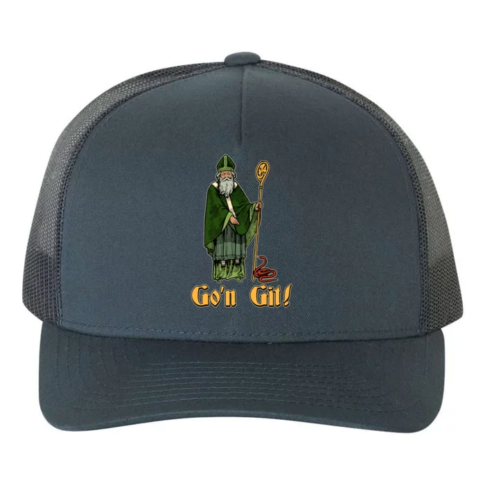 Funny Saint Patricks Day Gon Git Snake Yupoong Adult 5-Panel Trucker Hat