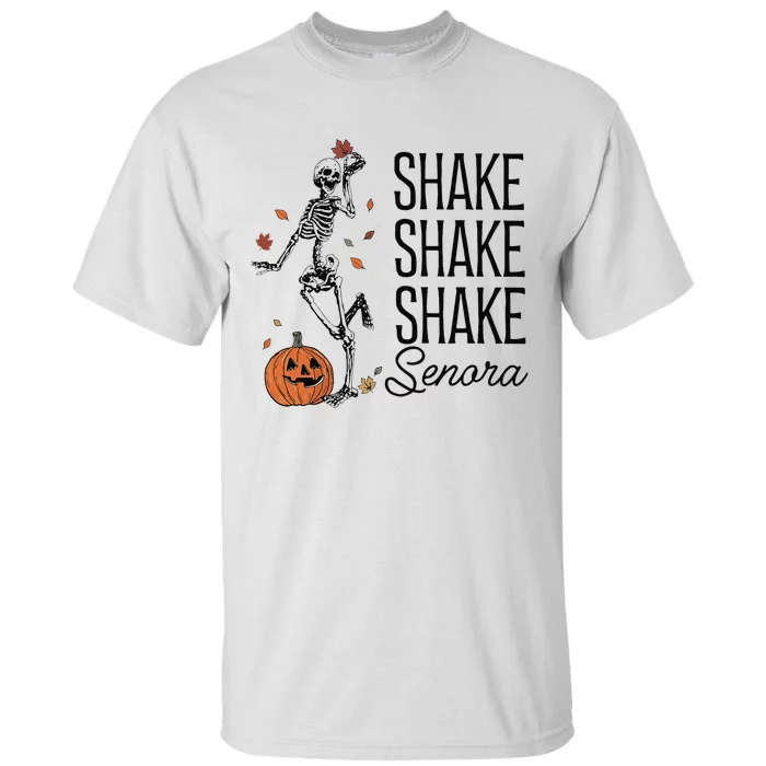 Funny Skeleton Pumkin Halloween Tall T-Shirt