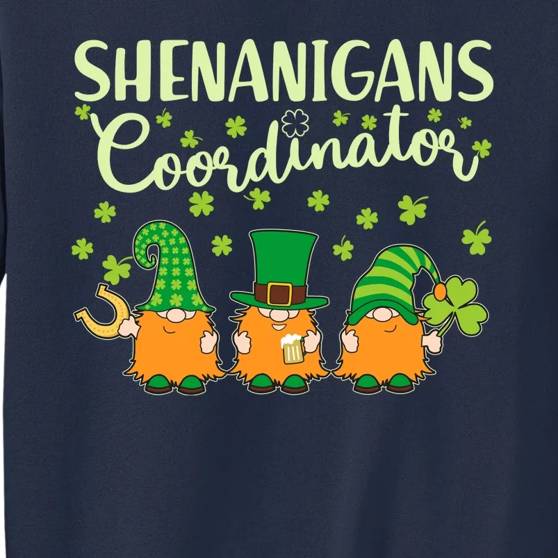 Funny St Patricks Day Shenanigans Coordinator Gnomes Sweatshirt