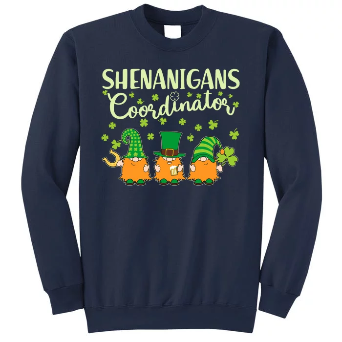 Funny St Patricks Day Shenanigans Coordinator Gnomes Sweatshirt