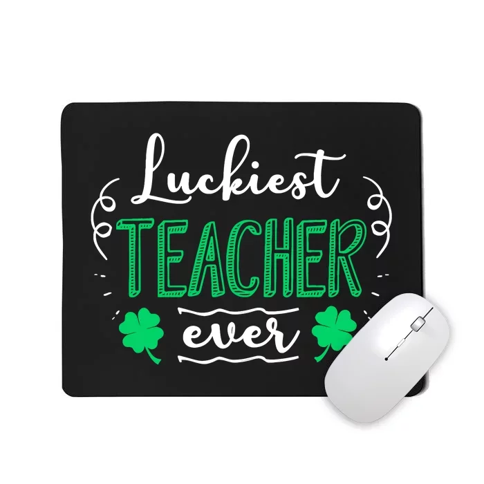 Funny St Patricks Day For Teacher Fun St Pattys Day Mousepad