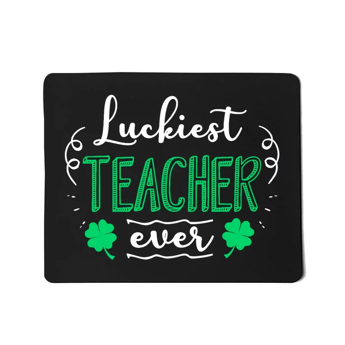 Funny St Patricks Day For Teacher Fun St Pattys Day Mousepad