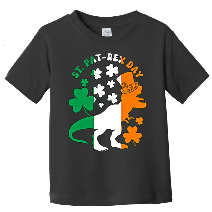 Funny St Patrex Day Happy St Patricks Day Trex Great Gift Toddler T-Shirt