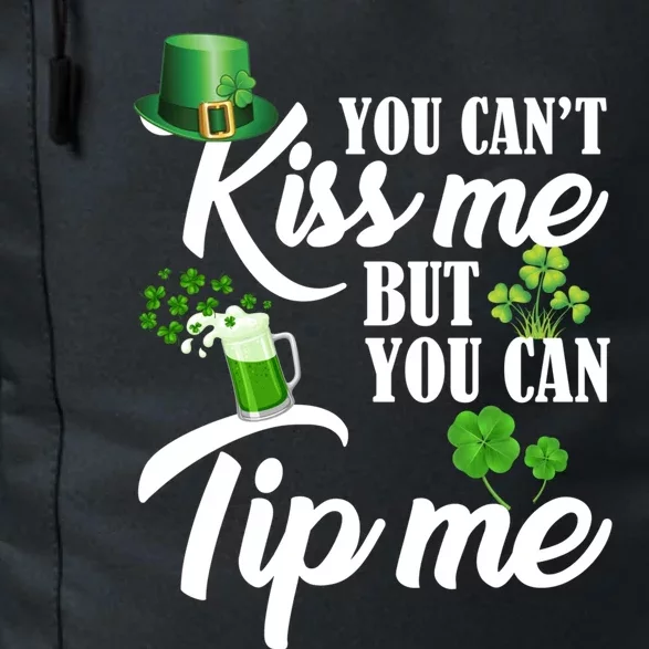 Funny St Patricks Day Waitress Bartender Waiter Tips Gift Daily Commute Backpack