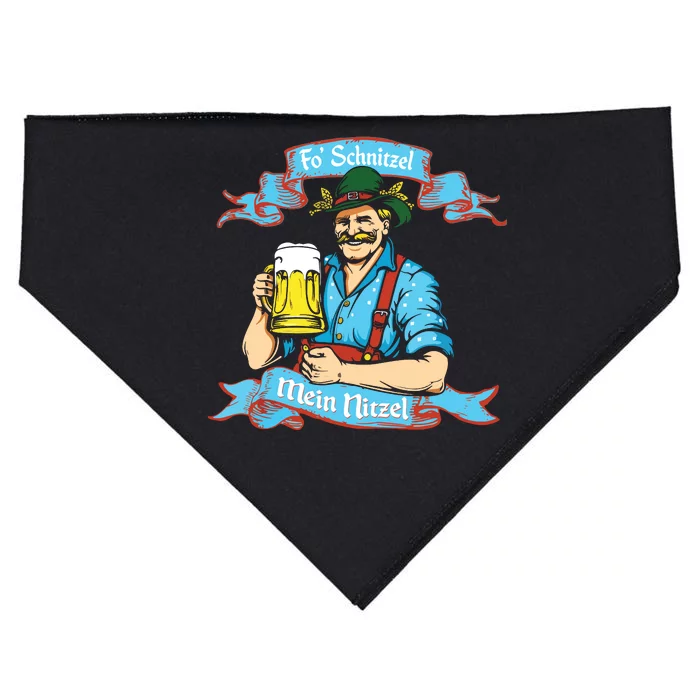 Fo Snitzel Prost German Oktoberfest USA-Made Doggie Bandana