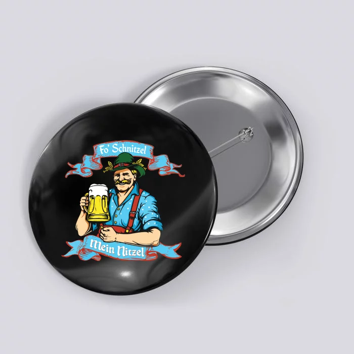 Fo Snitzel Prost German Oktoberfest Button