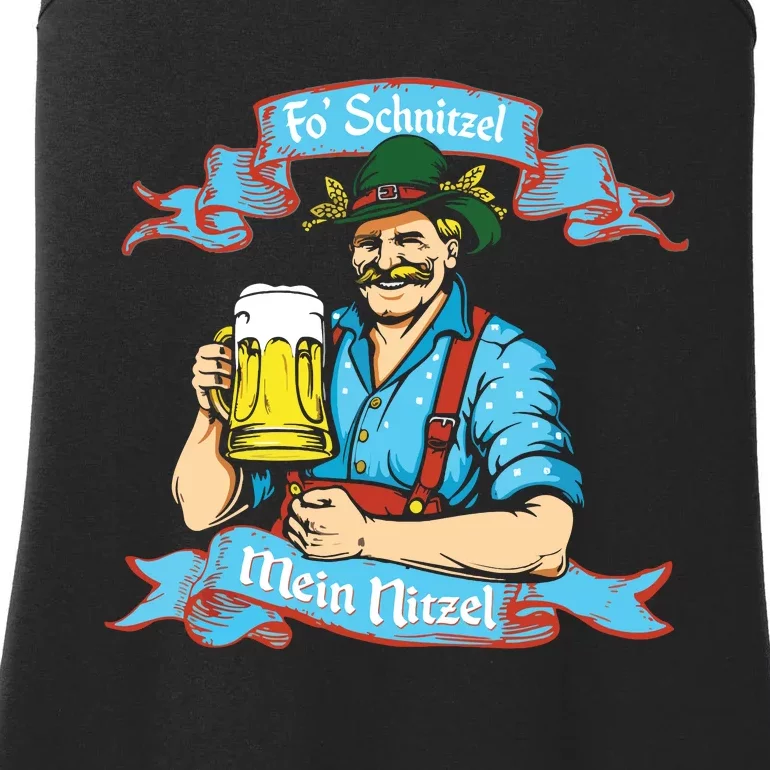 Fo Snitzel Prost German Oktoberfest Ladies Essential Tank