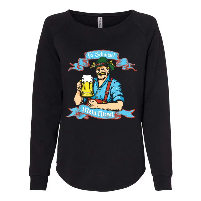 Fo Snitzel Prost German Oktoberfest Womens California Wash Sweatshirt