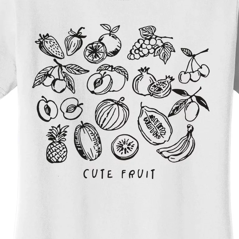 Fruity Subtle Pride Subtle Queer Subtle Bi Women's T-Shirt